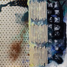 15″ x 15″ – 1 – mixed media on canvas