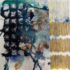 15″ x 15″ – 2 – mixed media on canvas