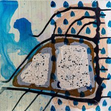 15″ x 15″ – 6 – mixed media on canvas